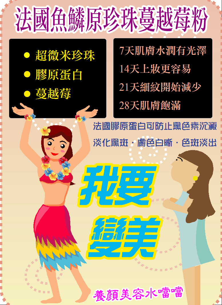 法國魚鱗原珍珠蔓越莓粉